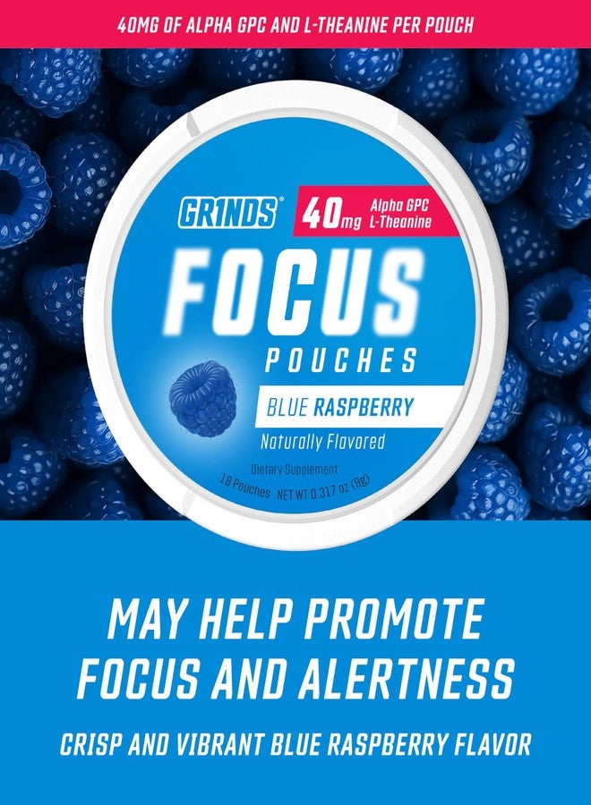 GRINDS Pouches Performance Sampler Pack - Includes Watermelon Energy, Caffeine-Free Piña Colada and Blue Raspberry Nootropic Pouches - Sugar-Free - Zero Calories - Image 4